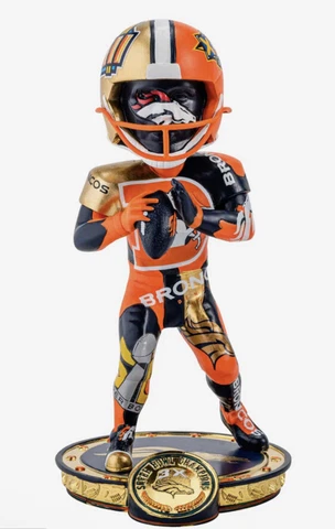 Denver Broncos Super Bowl Commemorative Bobblehead Bobble NIB John Elway Cover