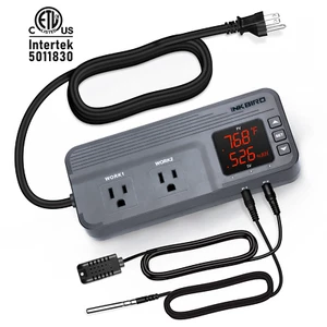 1800W Temperature Humidity Sensor Controller Humidistats Thermostats ITC-608T CF - Picture 1 of 16
