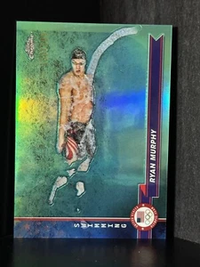 2024 Topps Chrome US Olympics Ryan Murphy Aqua rifrattore #150/199 #184 - Foto 1 di 2