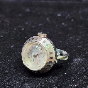 Reloj Anillo Mecánico SEIKO De Colección 10-630 *PARA REPUESTOS. NO FUNCIONA. ENROLLADO* - Imagen 1 de 7
