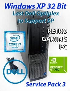 Windows XP GAMING-Dell OptiPlex 7010-i7, MAX Ram, 512GB SSD, Wi-Fi Nvidia GT 730 - Picture 1 of 8