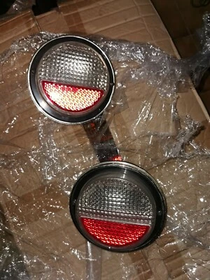 Fiat 128 Coupe 850 Rally Fanale Post Pz 2 la coppia dx=sx usati leggi bene - Immagine 1 di 4