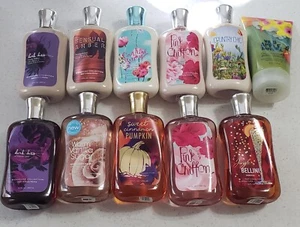 Bath & Body Works Retired Shower Gels, Lotions, Scrub Various Scents Lot of 11 - Picture 1 of 2