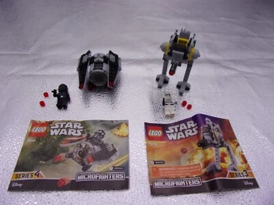 LEGO Star Wars 75130 AT-DP y 75161 Tie Interceptor 100% Foto 1 de 3