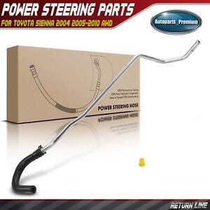 Power Steering Return Line Hose Assembly for Toyota Sienna 2004-2010 3.3 3.5 AWD