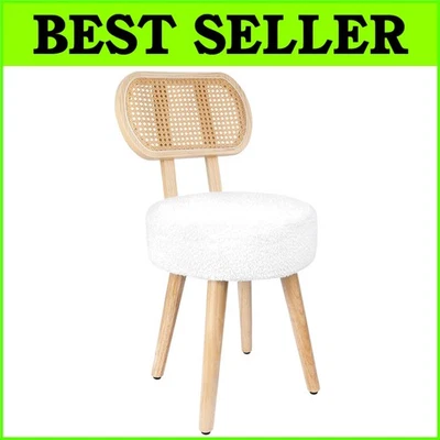 透气藤背餐椅-舒适围脐座椅舒适空间 — 第 1/4 张图片