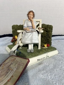 Felicity 1774 Hallmark The American Girl Collection Single Bookend Collectible - Picture 1 of 6