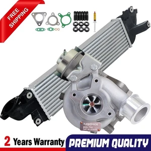 Upgrade Billet Turbo Charger+Intercooler For Mitsubishi Pajero Sport 4N15 2.4L - Picture 1 of 11