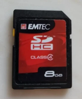EMTEC SDHC Class 4 8GB Memory Card - Image 1 of 2