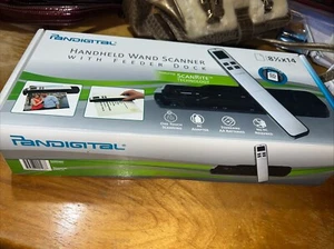 Pandigital Handheld Wand Scanner w/Feeder Dock Scan Rite Technology Read - Picture 1 of 5