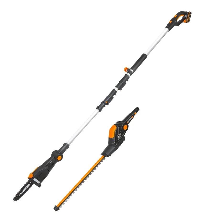 Worx WG908E(Akku-Teleskop-Heckenschere und Hochentaster) 2Ah