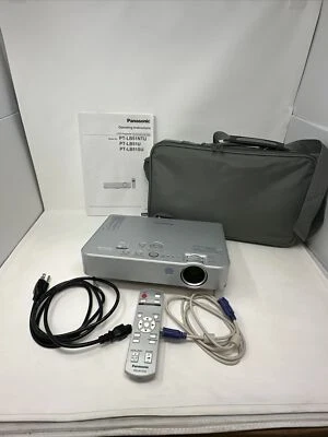 Panasonic PT-LB51U XGA 2000 Lumens 3LCD Projector TESTED - Image 1 of 4