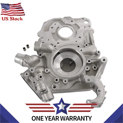 8C3Z6019B Timing Cover With Oil Pump Fit For 2008-2010 Ford F250SD 350SD 6.4L  - Image 1 of 4