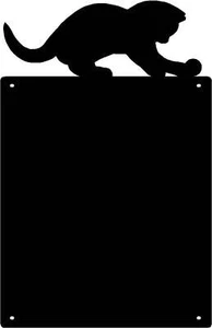 Cat #01 Magnetic Memo/ Bulletin Board - Made in the USA - Picture 1 of 2