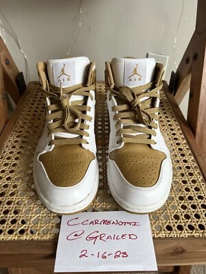 Talla 8 - Jordan 1 Phat Blanco Metálico Dorado Foto 1 de 4