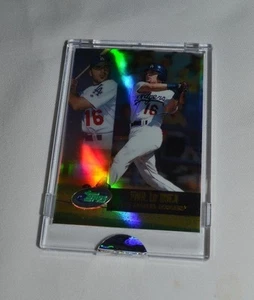 2002 ETOPPS - PAUL Lo DUCA LOS ANGELES DODGERS CARD  - Picture 1 of 2