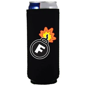 F Bomb Slim Can Coolie; Compatible with Ultra - Picture 1 of 28