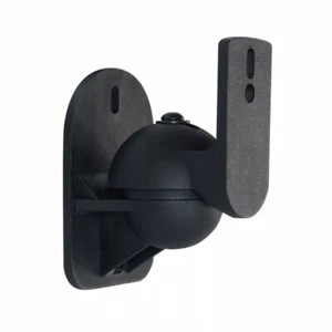 Dynavox Speaker Wall Bracket Black for Speakers To 5kg 1 Pair - Picture 1 of 2