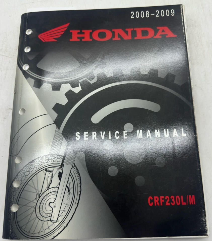 2008 -2009 Honda CRF230L/M Factory Shop Service Repair Manual SKU49 - Image 1 of 1