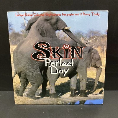 Skin - Perfect Day 7" UK P/S Red Vinyl Parlophone 1996 & Poster.. - Image 1 of 4