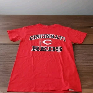 CINCINNATI REDS Majestic MLB BASEBALL Größe S HERREN-T-SHIRT ROT NEU MIT ETIKETT - Bild 1 von 14