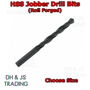 HSS Jobber Drill Bit Roll Forged High Speed Drilling for Steel Metal Wood - Picture 1 of 1