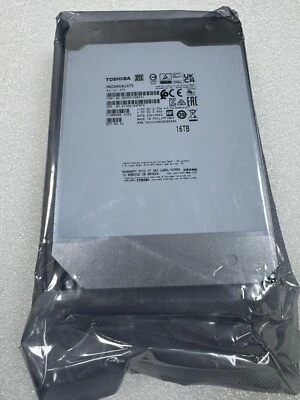 NEW Toshiba MG08ACA16TE 16TB 7.2K 512M 3.5" SATA Enterprise NAS Hard Drive 16TB - Image 1 of 3