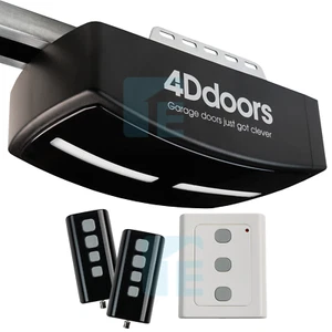Sectional Panel Lift Garage Door Opener 4D eGarage 4DS2v1 ONE PIECE RAIL - Picture 1 of 11