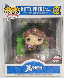 Figura Vinilo X-Men Kitty Pryde Con Lockheed Funko Pop #1054 Deluxe 6" - Imagen 1 de 6