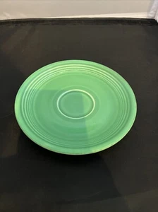 Vintage Retired Homer Laughlin Fiesta Fiestaware Green 6” Diameter Saucer - Picture 1 of 2