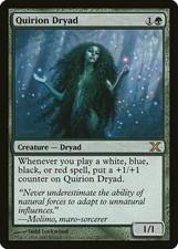 Quirion Dryad - Foil 10th Edition MP MTG