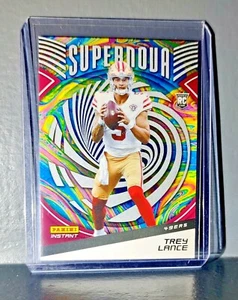 Trey Lance 2021 Panini NFL Instant Supernova #21 Rookie Football Card 1 of 3357 - Afbeelding 1 van 2