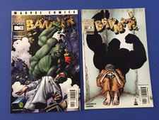 Startling Stories Banner (Marvel, 2001) #1, 4 Azzarello, Corben Covers