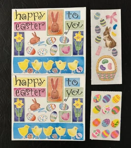 Easter Sticker Lot ~ Colorbox~Creative Memories~Mrs. Grossman~BUNNIES~Chicks~EGG - Picture 1 of 2