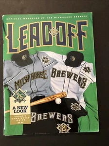 Milwaukee Brewers MLB Lead Off Magazine Vol 3 Number 1 1994 - Picture 1 of 3