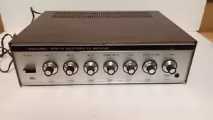 Realistic Solid State PA Amplifier MPA-50 Free Shipping! - Picture 1 of 9