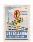 Poster stamp, Sweden, Bjärnum exhibition, 1946