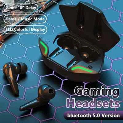 Bluetooth Headset G11 PC Gaming TWS Low latency Gamer Earphone Full Bass - Image 1 of 4