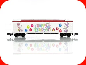 N Scale ***HAPPY EASTER*** Custom ***SNOOPY*** 50' REA Box Car --- by Roundhouse - Picture 1 of 3