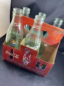 Vintage Coke Bottles Coca-Cola Cleveland Cavs Gund Arena 1994 Commemorative 5PK - Picture 1 of 7