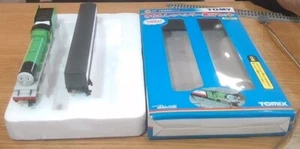 Thomas & Friends Henry Red EXPRESS COACH 93805 TOMIX N Scale TOMYTECH Still Runs - Picture 1 of 13