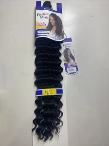SHAKE_N_GO_FreeTress_Synthetic Hair Braids Deep Twist Bulk_22"_#1 - Picture 1 of 5