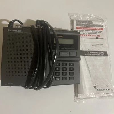 Radio Shack 12-250 Digital 7 Channel Desktop NOAA Weather Radio Alert System - Image 1 of 2