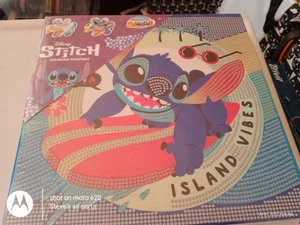 Disney Stitch Diamond Painting Island Vibes Brand New - Picture 1 of 2