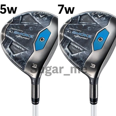 Callaway PARADYM Ai SMOKE MAX FAST Ladies Fw 5w 7w 2Set Carbon Shaft L Flex - Image 1 of 4