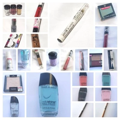 Wet N Wild Cosmetics Lot of 28 Lipstick Eyeliner Brow Pencil And More - Image 1 of 4