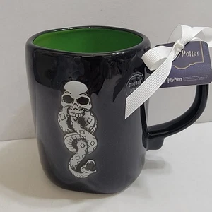 Rae Dunn Harry Potter Double Sided The Dark Mark "He Who Must Not Be Named" Mug - Picture 1 of 7
