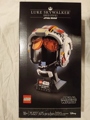 LEGO STAR WARS COLECCIÓN CASCO #75327 LUKE SKYWALKER - ROJO CINCO. ¡SELLADO! Foto 1 de 2