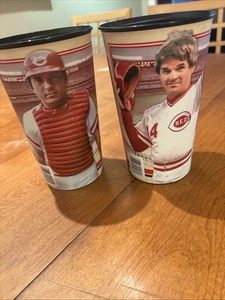Johnny Bench And Pete Rose Tazas UDF - Gran Máquina Roja 50 Aniversario Nuevo⚾️🔥 - Imagen 1 de 3