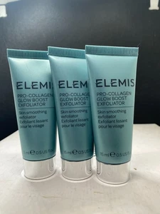 3 Elemis Pro Collagen Glow Boost Exfoliator 0.5 oz / 15 mL exp 02/2026 - Picture 1 of 3
